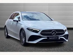 White Used 2024 Mercedes A180 AMG Line Premium Plus Hatchback | £28,990 (Expensive)