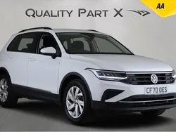 White Used 2021 VW Tiguan Life SUV | £15,880 (Super price)