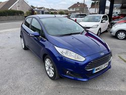 Blue Used 2015 Ford Fiesta Titanium Hatchback | £5,350 (Fair price)