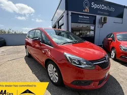 Red Used 2017 Vauxhall Zafira Tourer MPV | £11,495