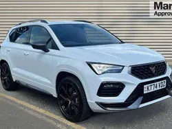 Metallic glacial white Used 2025 Cupra Ateca VZ3 SUV | £36,490 (A bit pricey)