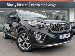Black Used 2017 Kia Sorento 4 SUV | £20,588 (Fair price)