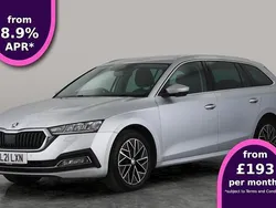 Silver Used 2021 Skoda Octavia SE L Estate | £13,577 (Fair price)