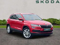 Red Used 2018 Skoda Karoq SE SUV | £16,995 (Good price)