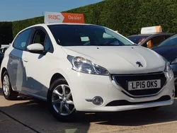 White Used 2015 Peugeot 208 Active Hatchback | £6,495 (A bit pricey)