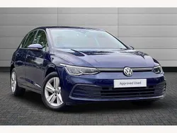 Atlantic blue Used 2021 VW Golf VIII Life Hatchback | £15,450 (Fair price)