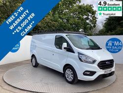 White Used 2022 Ford Transit Custom Limited Van | £18,995 (Fair price)