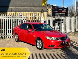 Red Used 2009 Saab 9-3 Vector Sedan | £2,295 (Good price)