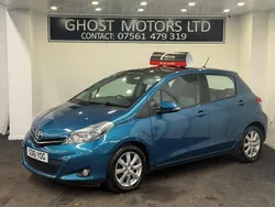 Blue Used 2011 Toyota Yaris Hatchback | £4,795 (Expensive)