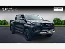 Black New 2025 Toyota HiLux Sport Pickup | £43,500 (Fair price)