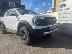 Arctic white Used 2023 Ford Ranger Raptor Pickup | £45,975 (A bit pricey)