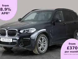 Black Used 2021 BMW X3 M Sport SUV | £25,175 (Super price)