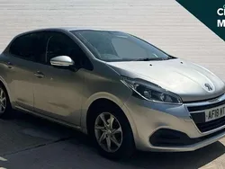 Silver Used 2018 Peugeot 208 Active Hatchback | £5,820 (Fair price)