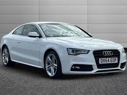 Ibis white Used 2014 Audi A5 S-Line Coupe | £8,495 (Good price)
