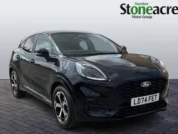 Black Used 2024 Ford Puma Gen-E ST-Line SUV | £20,835