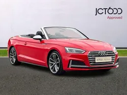 Red Used 2018 Audi S5 Cabriolet Design Cabriolet | £21,600