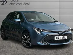 Blue Used 2022 Toyota Corolla Hatchback | £18,976 (Fair price)