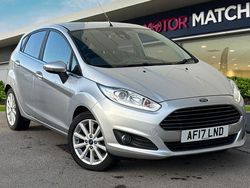 Silver Used 2017 Ford Fiesta Titanium Hatchback | £5,290 (Good price)