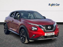 Red Used 2021 Nissan Juke Tekna+ SUV | £14,499 (A bit pricey)