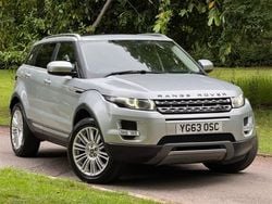 Silver Used 2013 Land Rover Range Rover evoque Prestige SUV | £6,995 (Fair price)