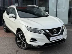 White Used 2019 Nissan Qashqai Tekna SUV | £14,549 (Fair price)