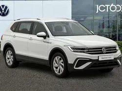 White Used 2024 VW Tiguan Allspace Life SUV | £26,352 (Super price)