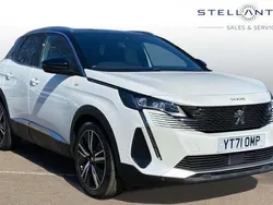 White Used 2022 Peugeot 3008 Premium SUV | £20,206 (Good price)