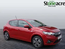 Red Used 2024 Dacia Sandero Expression Hatchback | £11,495 (Good price)