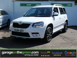Moon white metallic Used 2014 Skoda Yeti SUV | £9,695 (Fair price)
