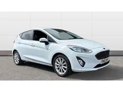 White Used 2021 Ford Fiesta Titanium Hatchback | £11,877 (Good price)