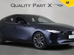 Blue Used 2021 Mazda 3 Inclusive Hatchback | £14,880 (Fair price)