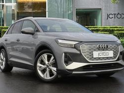 Grey Used 2022 Audi Q4 e-tron S-Line SUV | £23,350 (Fair price)