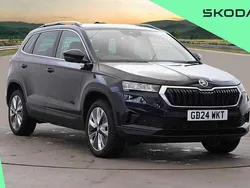 Black magic pearl effect Used 2024 Skoda Karoq SE L SUV | £19,450 (Good price)