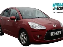 Red Used 2010 Citroën C3 Exclusive Hatchback | £2,295 (Fair price)