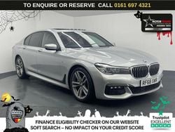 Silver Used 2018 BMW 740 M Sport Sedan | £19,440 (Fair price)