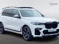 White Used 2020 BMW X7 M Sport SUV | £46,000 (Fair price)