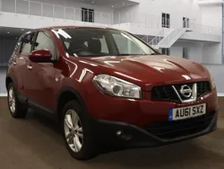 Red Used 2011 Nissan Qashqai Acenta SUV | £2,899 (Fair price)