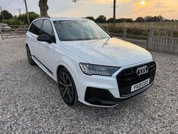 White Used 2021 Audi Q7 Black Edition SUV | £36,995 (Good price)