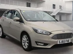 Silver Used 2015 Ford Focus Titanium Hatchback | £4,799 (Fair price)