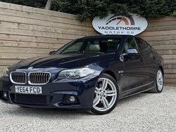 Blue Used 2014 BMW 520 M Sport Sedan | £9,995 (Fair price)