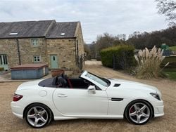White Used 2012 Mercedes SLK250 AMG Cabriolet | £7,750 (A bit pricey)