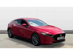 Red Used 2019 Mazda 3 Inclusive Hatchback | £12,365 (Fair price)
