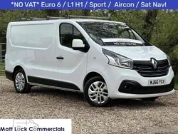White Used 2016 Renault Trafic Van | £7,995 (Fair price)