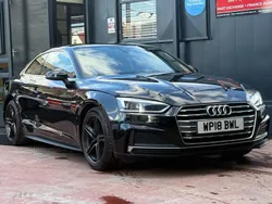 Black Used 2018 Audi A5 S-Line Coupe | £11,989 (Fair price)