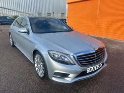 Silver Used 2017 Mercedes S350 AMG line Sedan | £22,500 (Good price)