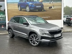 Graphite grey metallic Used 2023 Skoda Karoq SportLine SUV | £24,995 (Fair price)
