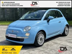 Blue Used 2011 Fiat 500 Lounge Hatchback | £3,995 (Fair price)