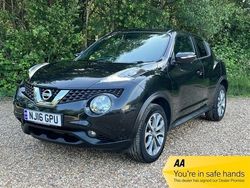 Black Used 2016 Nissan Juke S SUV | £6,197 (Fair price)