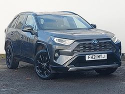 Grey/black Used 2021 Toyota RAV4 Hybrid SUV | £23,998 (A bit pricey)
