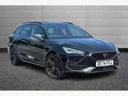 Midnight black Used 2024 Cupra Leon VZ2 Estate | £27,990 (Fair price)